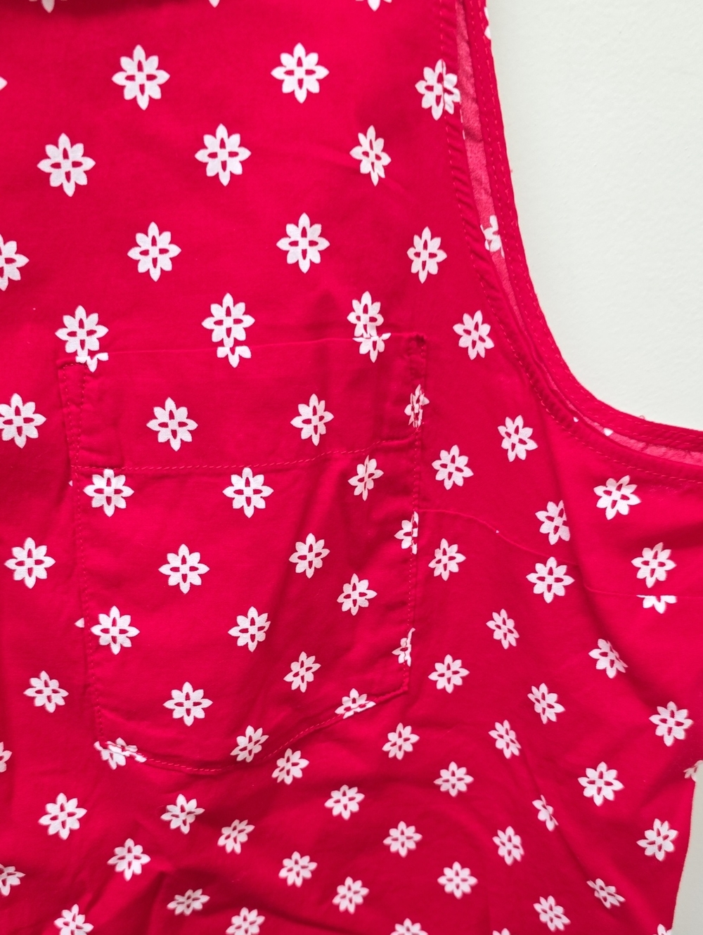 St. John's Bay Red Sleeveless Button-Front Top - Size XL - Picture 3 of 6